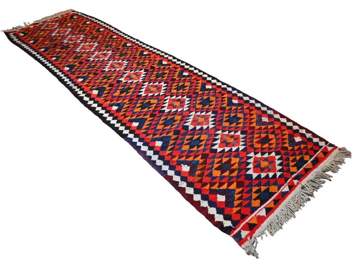 原始庫德語 - 長條地毯 - 320 cm - 90 cm