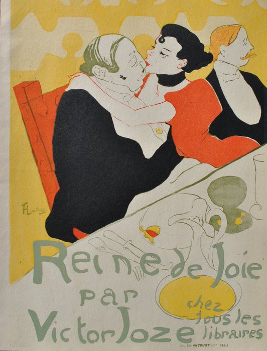 Henri De Toulouse-Lautrec (1864-1901) - Reine de joie