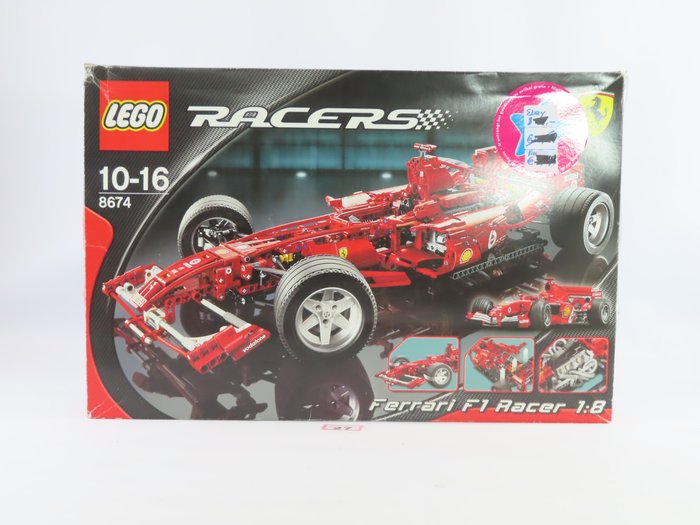Lego - Racers - 8674 - Ferrari F1 1:8 - Dania