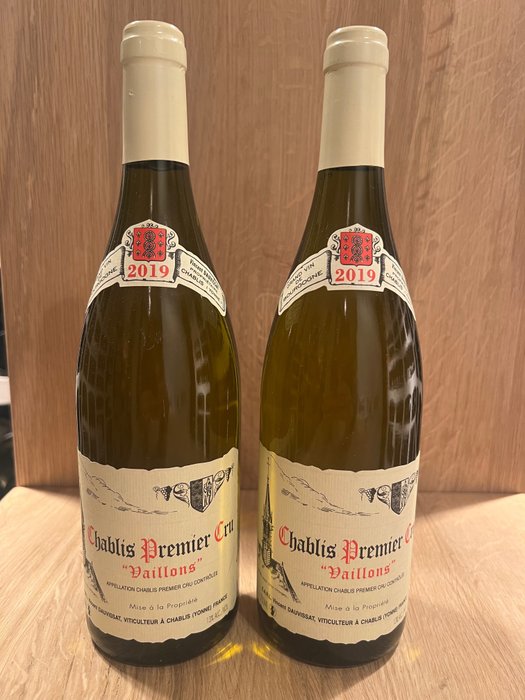 2019 Chablis 1° Cru "Vaillons" - Vincent Dauvissat - 勃艮第 - 2 Bottles (0.75L)