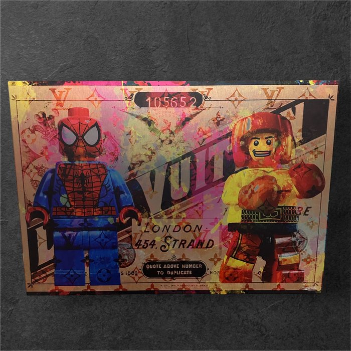 DALUXE ART - LV Lego Card - exclusieve