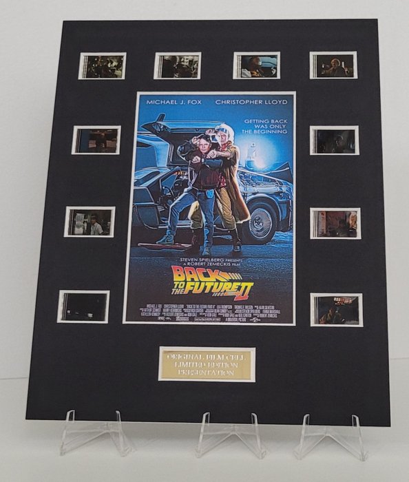 Back to The Futur 2 - Framed Film Cell Display with COA
