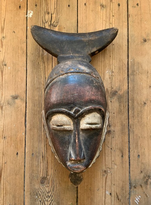 Maske - Holz - Baule - Afrika 