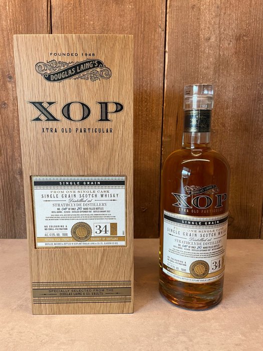 Strathclyde 1987 34 years old - XOP - Xtra Old Particular - Douglas Laing  - 700 ml
