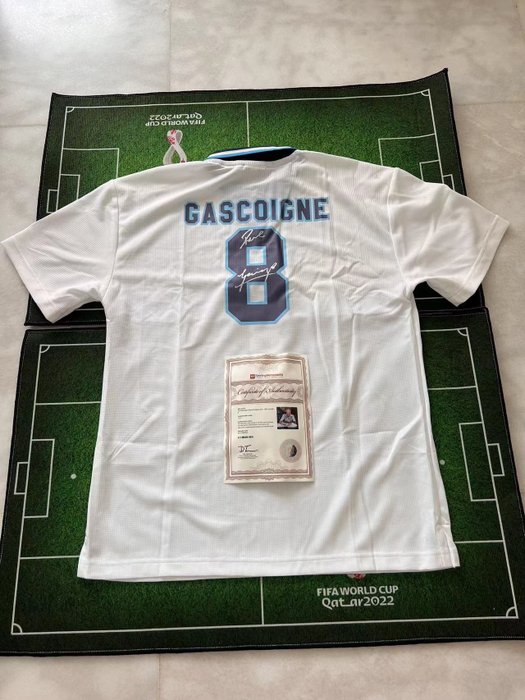 England - Paul Gascoigne - Football jersey 