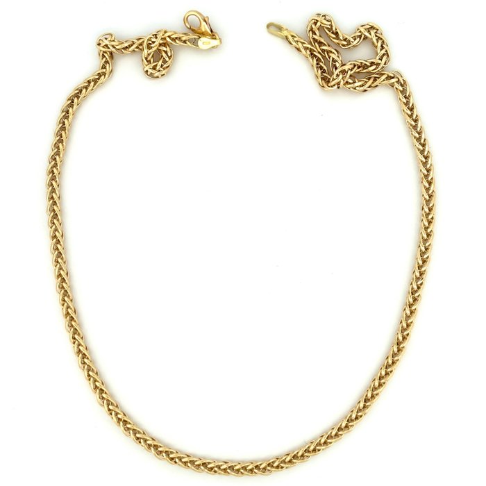 Oro necklace - 7,8 gr. - 50 cm 项链 - Spiga - 黄金 