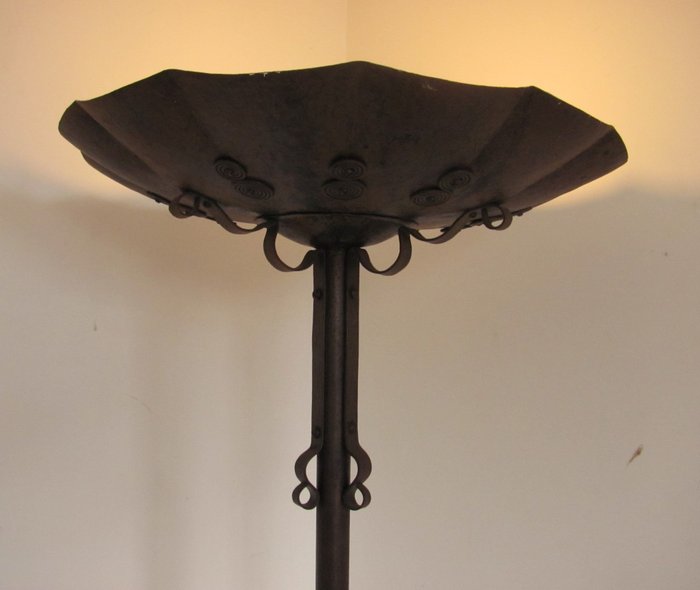Golvlampa - Metall, H. 190 cm