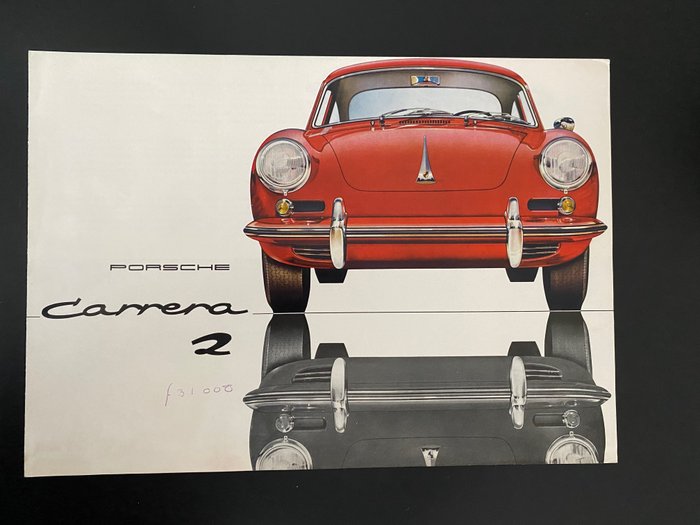 Brochure - Porsche - Porsche 356 Carrera 2 - 1962