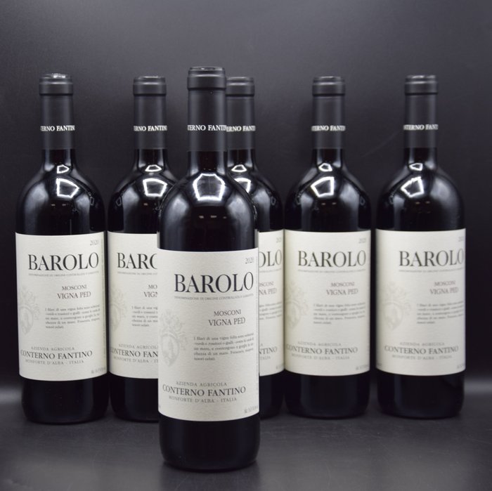 2020 Conterno Fantino, Mosconi - Vigna Ped - Barolo - 6 Botellas (0,75 L)