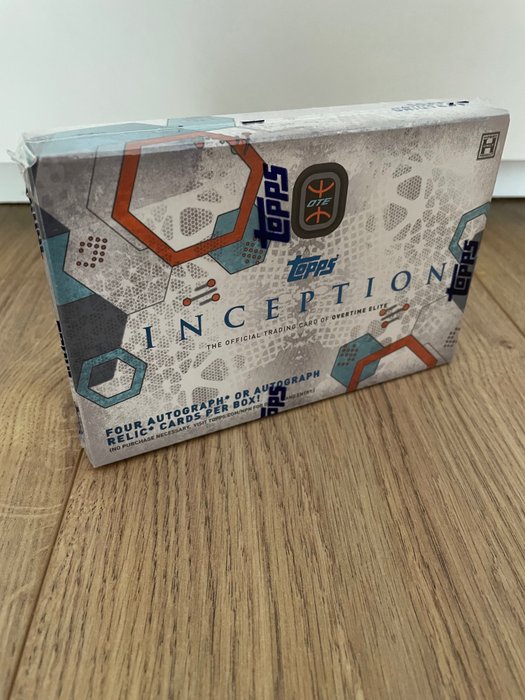2023 - Topps - Inception Overtime Elite - 4 autographs card per box! - 1 Sealed box