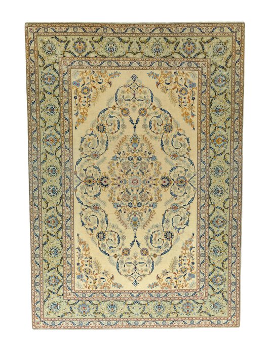 極細克山軟木-宮廷地毯- - 小地毯 - 370 cm - 260 mm
