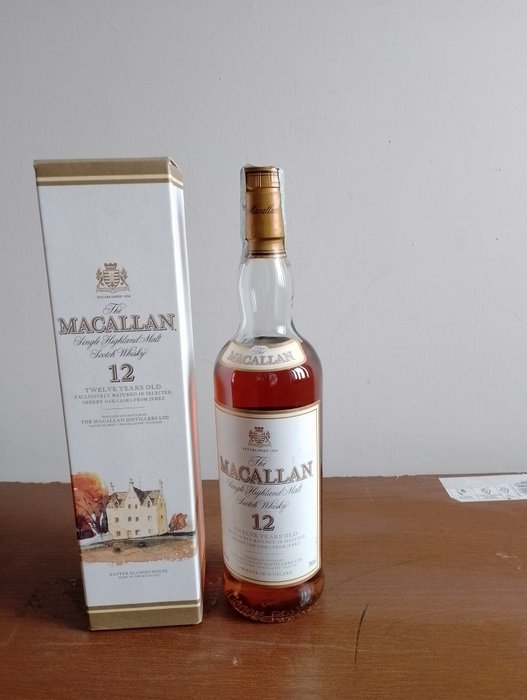 Macallan 12 years old - Original bottling  - b. Ende der 1990er Jahre, Anfang der 2000er Jahre - 700 ml