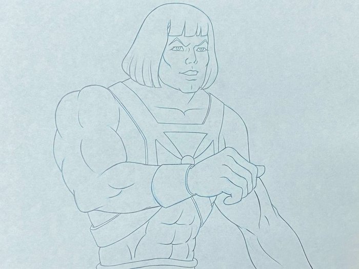 He-Man and the Masters of the Universe - 1 Originale Animationszeichnung (1983)