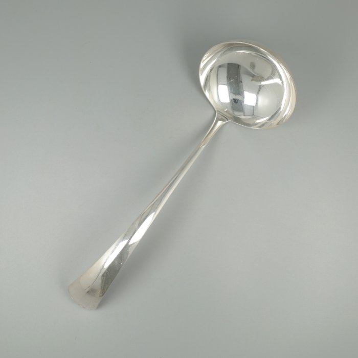 Gerritsen & van Kempen. "Haags Lofje". - Soup ladle (1) - .833 silver