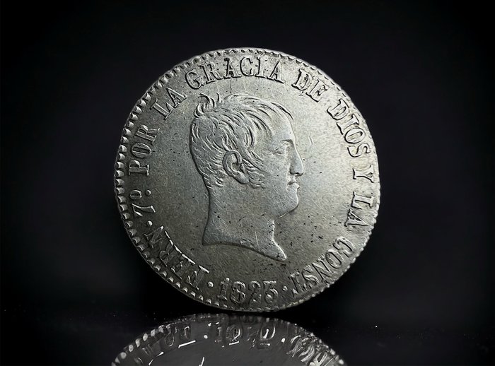 Espanha. Fernando VII (1813-1833). 4 Reales 1823 Barcelona SP