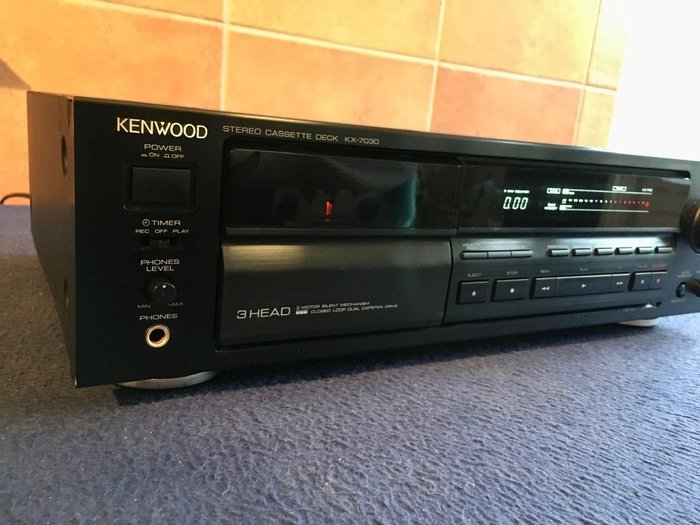 Kenwood - KX-7030 - 3 head Casetofon
