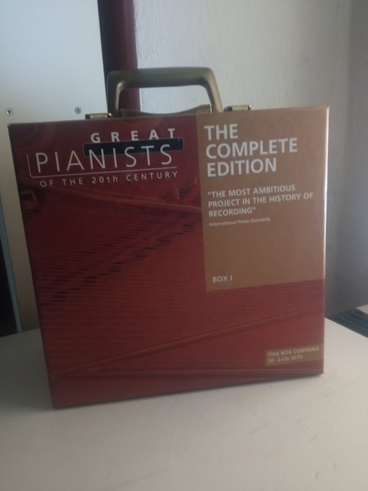 Great Pianists Of The 20th Century Complete Boxset - Różni wykonawcy - Special Case Box Set with 200x CD's - Różne tytuły - Zestaw pudełek - 1999