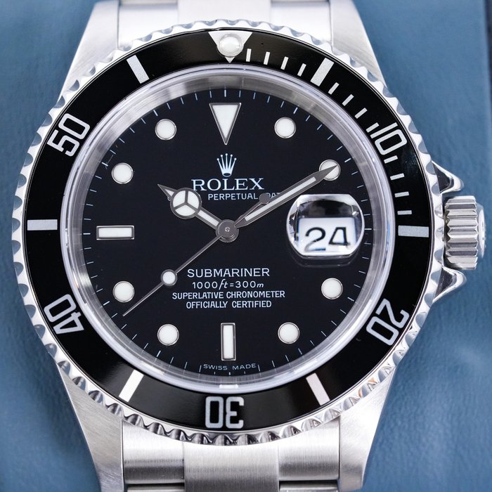 Rolex - Submariner Date - 16610T - Herre - 1990-1999