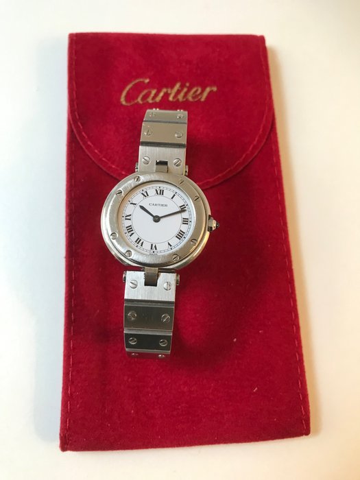 Cartier - Santos Vendome - Zonder Minimumprijs - 8191 - Dames - 1990-1999