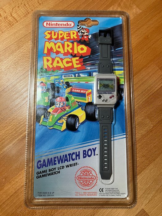 Nintendo - Gamewatch Boy - Super Mario Race - TV-spel - Original i förseglad låda