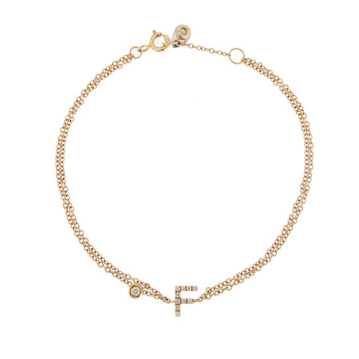 Crivelli - Link bracelet Rose gold Diamond  (Natural) 
