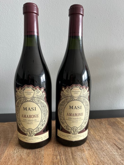 1995 Masi - Amarone della Valpolicella DOC - 2 Bottles (0.75L)