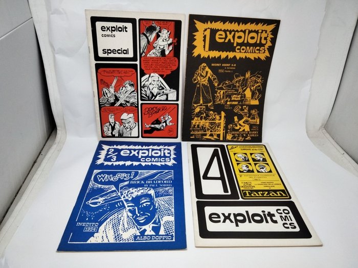 Exploit Comics nn. 1/51 - Collana completa - 51 Comic - Pierwsze Wydanie - 1978/1991