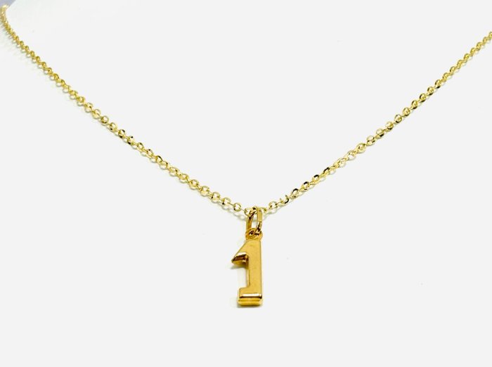 Necklace with pendant Yellow gold 