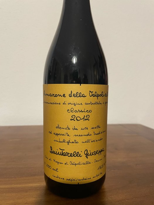 2012 Giuseppe Quintarelli - Amarone della Valpolicella DOC - 1 Butelka (0,75 l)