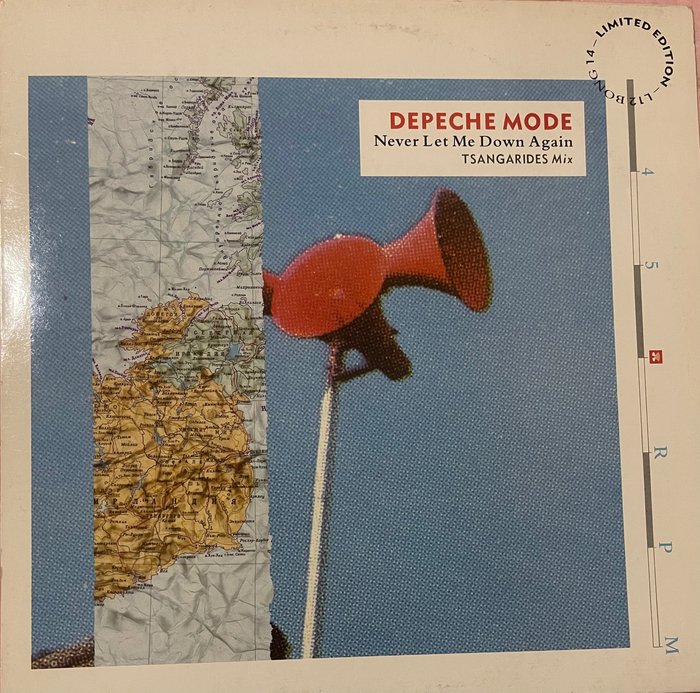 Depeche Mode - Múltiples artistas - 1) Never let me down again (tsangarides mix) - 2) A question of lust - 3) Love in itself - Múltiples títulos - Disco de vinilo - 1983