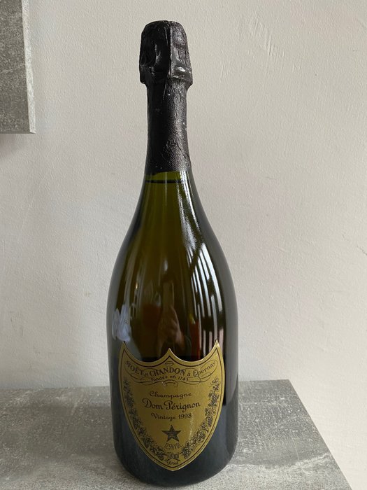 1998 Moët & Chandon, Dom Perignon - Șampanie Brut - 1 SticlÄƒ (0.75L)