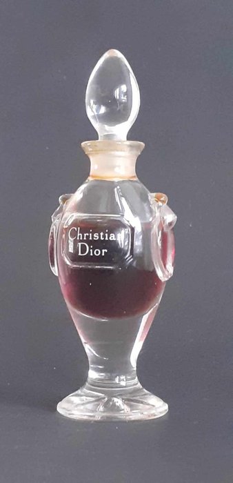 Baccarat Christian Dior - Parfümfläschchen - Alter Diorissimo-Parfümflakon von Dior aus Baccarat-Kristall - Kristall