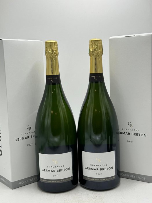 Germar Breton, Champagne Germar Breton Brut - Champagne Brut - 2 Magnums (1.5L)