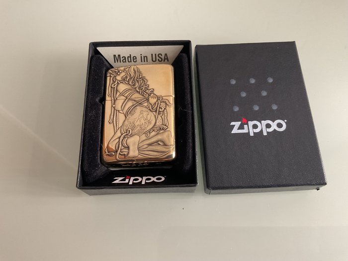 Zippo - 芝宝 - Anime - 口袋打火机 - 黄铜