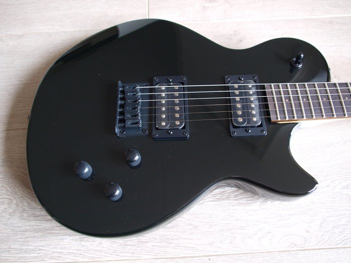 Lag - Imperator, black LP singlecut-model -  - Elektrisk guitar