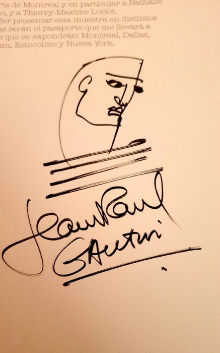 Jean Paul Gaultier - Universo de la moda, de la calle a las estrellas (signed) - 2011