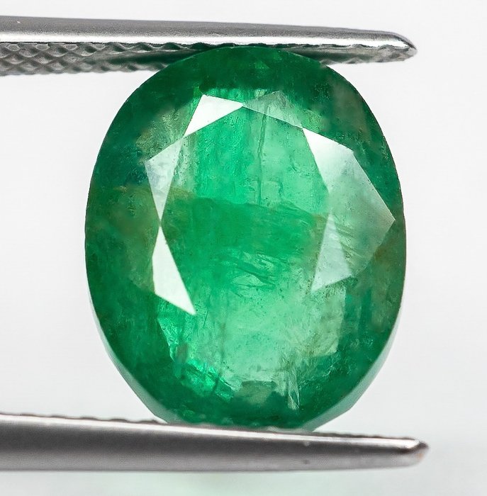 No Reserve - Green (Zambian) Emerald - 6.00 ct