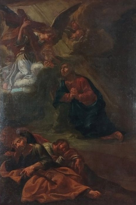 Bernardino Parasole (1600-1640), Ambito di - Cristo nell’orto degli ulivi - Getsemani