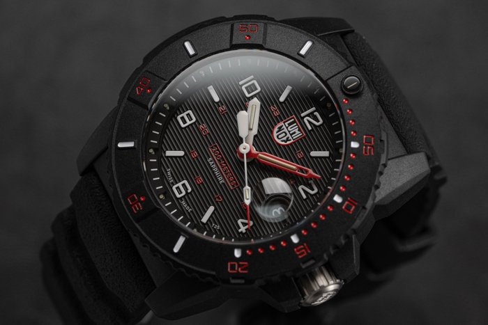 Luminox - Ohne Mindestpreis - Herren - Navy SEAL 3600 Serie Rot XS.3615 „KEIN MINDESTPREIS“