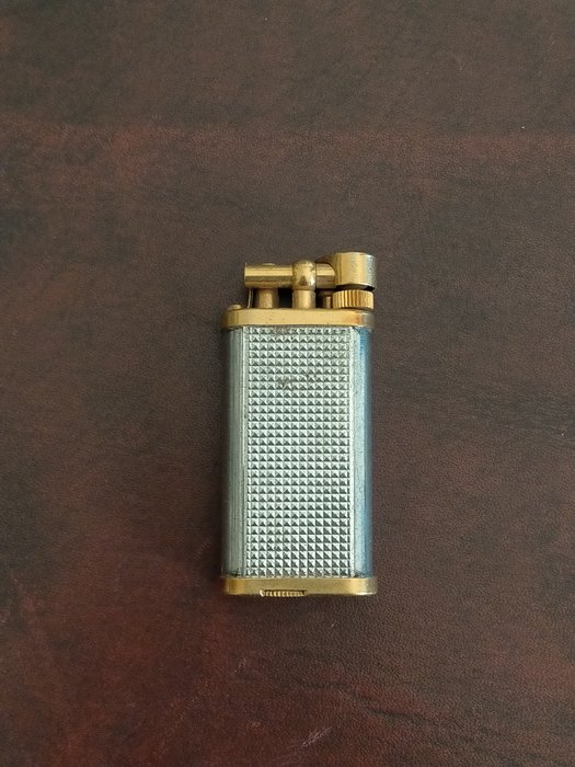 Dunhill - Unique - 打火机 - Gold-plated, 镀银 -  (1)