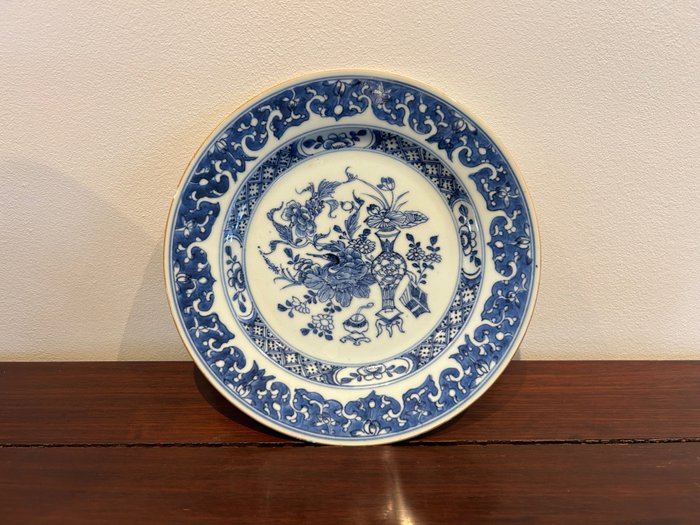 kangxi - Tallerken (1) - Porcelæn