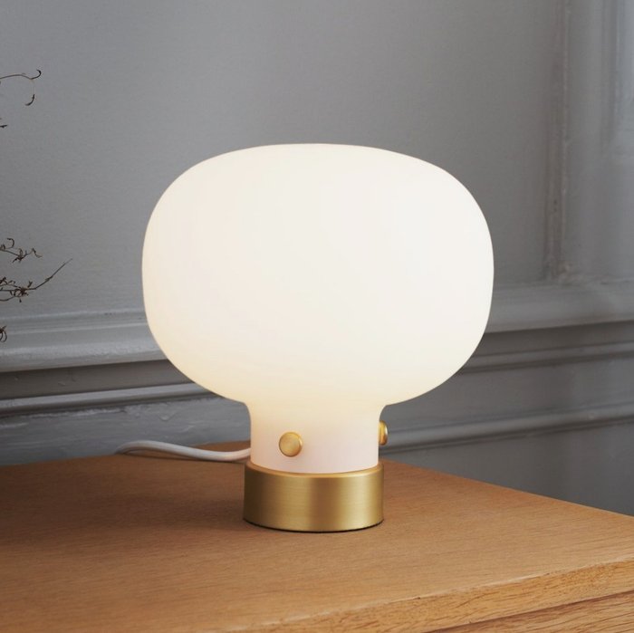 Nordlux / DFTP - Bønnelycke MDD - Table lamp - Raito - Oval version - Brass, Glass