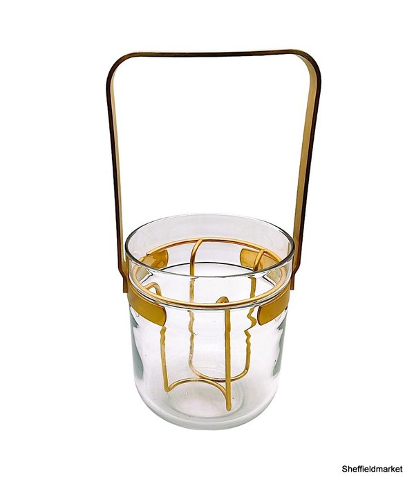 Champagne cooler (1) - Gold-plated