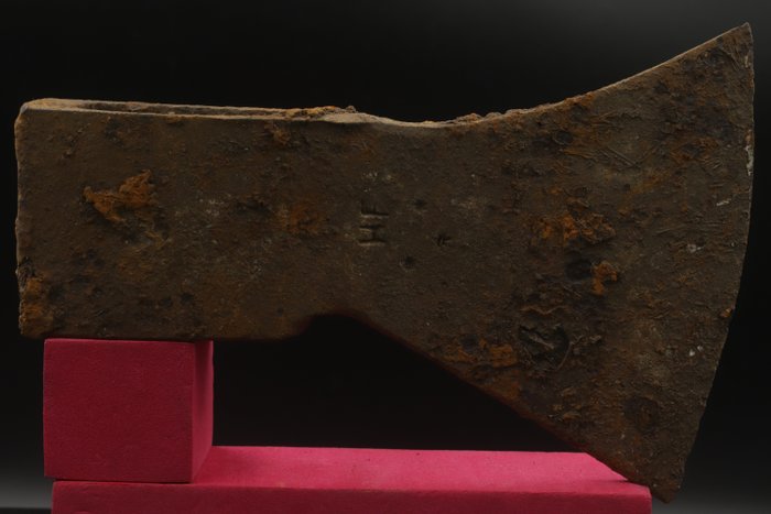 中世纪后期 - 钢铁贵族军事战斗 斧头 - 17 cm  (没有保留价)