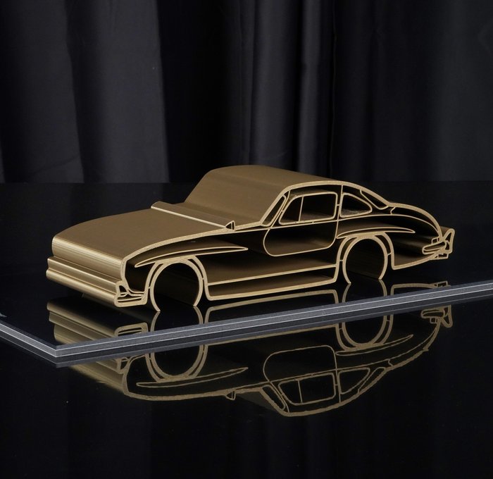Mercedes-Benz 300 SL - 1/12 Autosculptuur - 1/30 ST - Legends Cars® - By Automobilia Art® - Art Sculpture - 2024