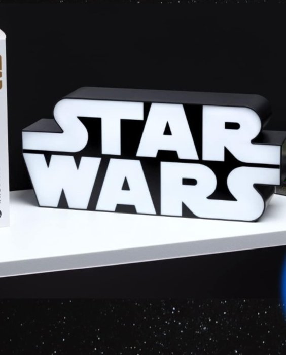 Star wars logo light ( originale) marchio paladone - Lichtbord - Plastic