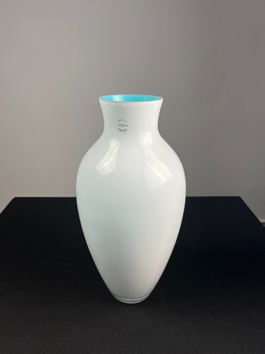 Murano.com - Carlo Nason - 花瓶 -  聖托里尼島  - 玻璃
