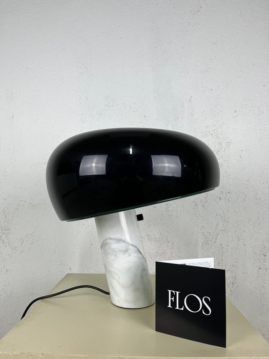 Flos Achille Castiglioni - Lampe (1) - Snoopy - Glass, Marmor, Metall