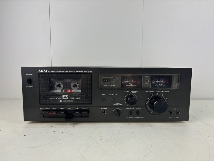 Akai - GXC-706D Cassetterecorder-speler