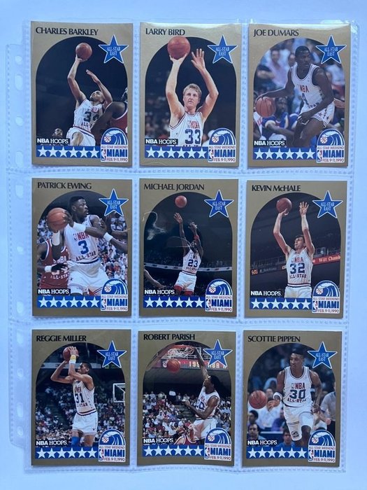 1990/91 - NBA Hoops - NBA Series I and II - 440 cards - 1 Complete Set